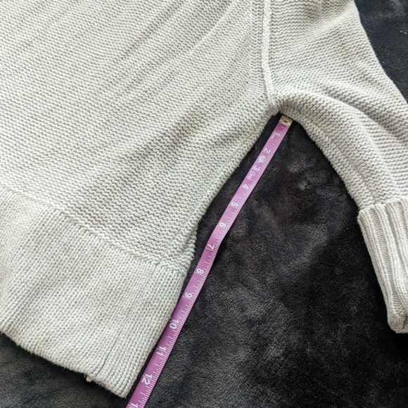 American Eagle Zip Up Collared Cardigan - Picture 6 of 8